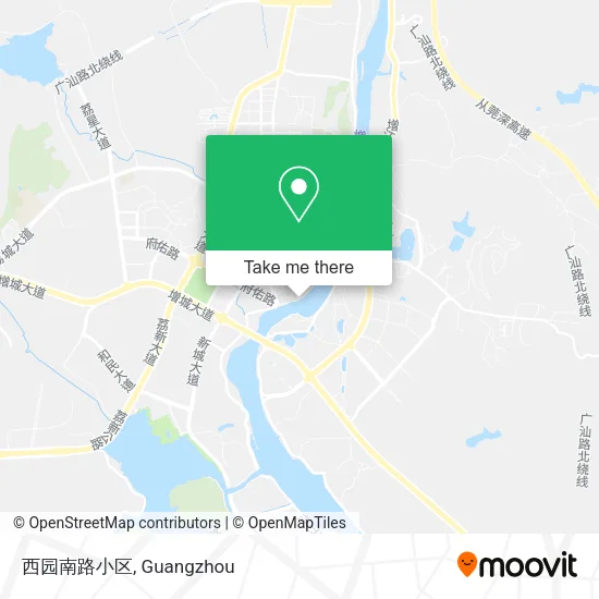 西园南路小区 map