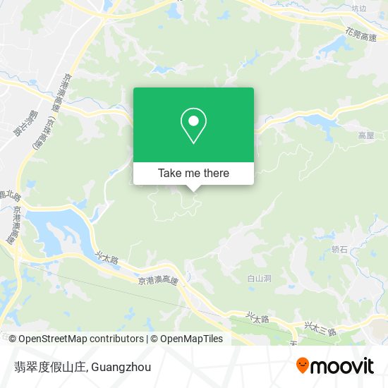 翡翠度假山庄 map