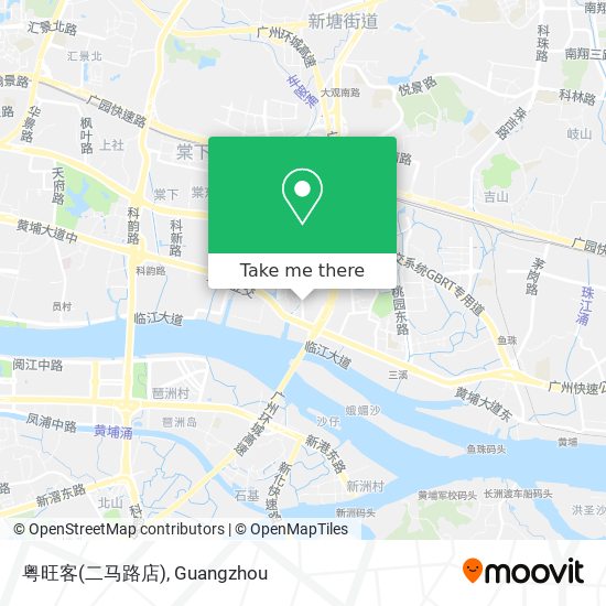 粤旺客(二马路店) map