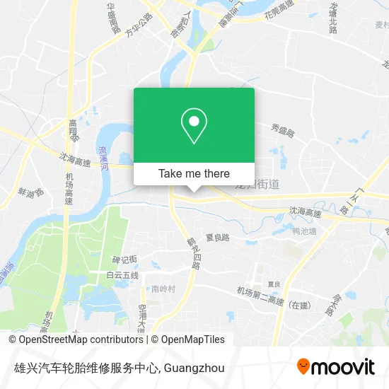 雄兴汽车轮胎维修服务中心 map