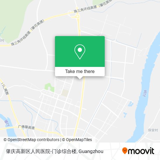肇庆高新区人民医院-门诊综合楼 map