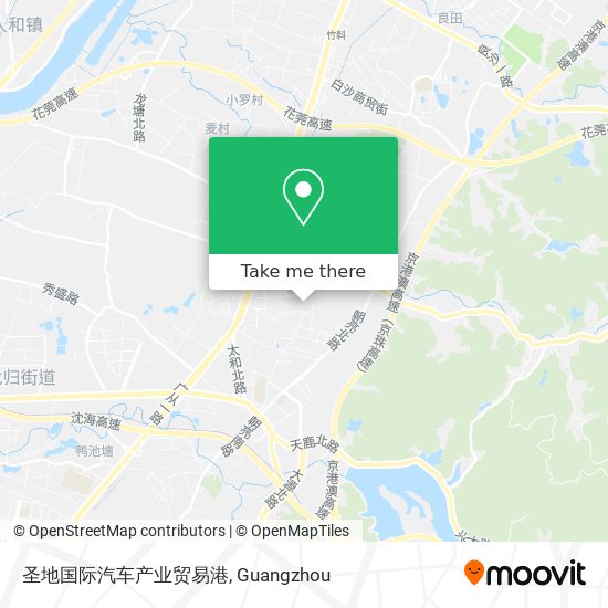 圣地国际汽车产业贸易港 map