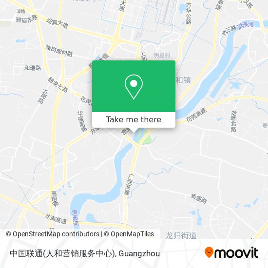 中国联通(人和营销服务中心) map
