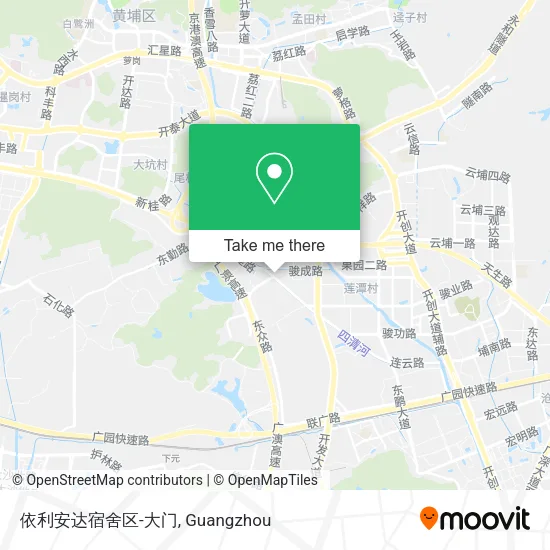 依利安达宿舍区-大门 map
