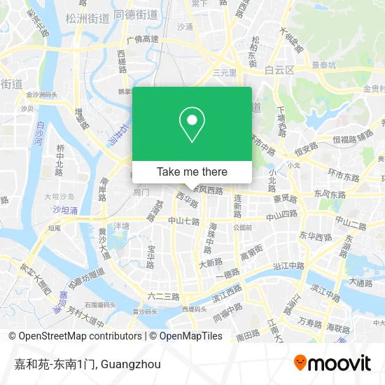 嘉和苑-东南1门 map