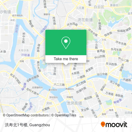 洪寿北1号楼 map