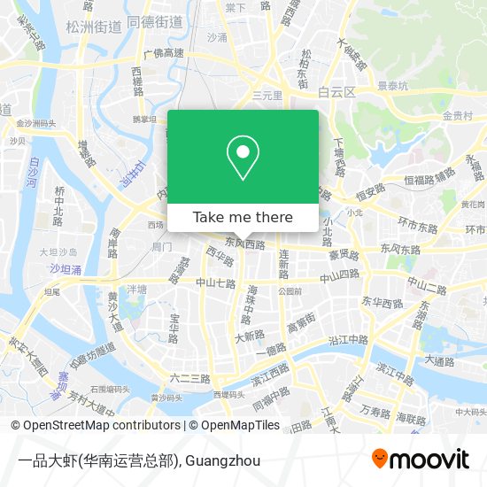 一品大虾(华南运营总部) map