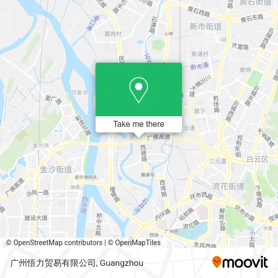 广州悟力贸易有限公司 map