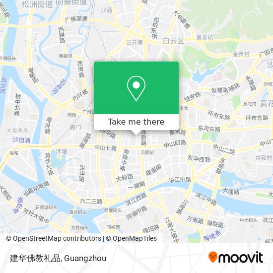 建华佛教礼品 map