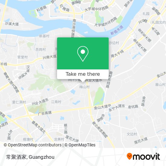 常聚酒家 map