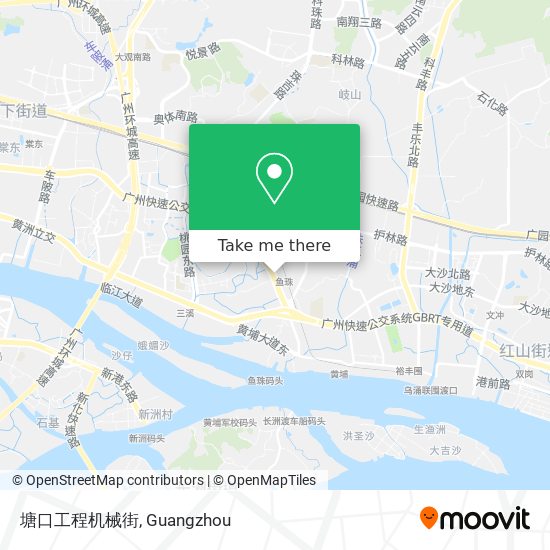 塘口工程机械街 map