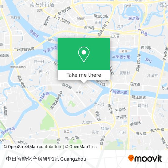 中日智能化产房研究所 map