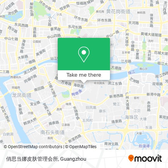 俏思当娜皮肤管理会所 map