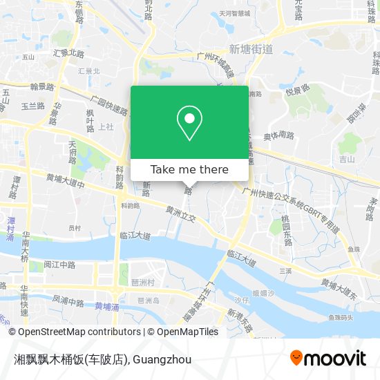湘飘飘木桶饭(车陂店) map