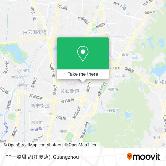 非一般甜品(江夏店) map