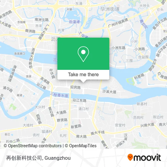 再创新科技公司 map