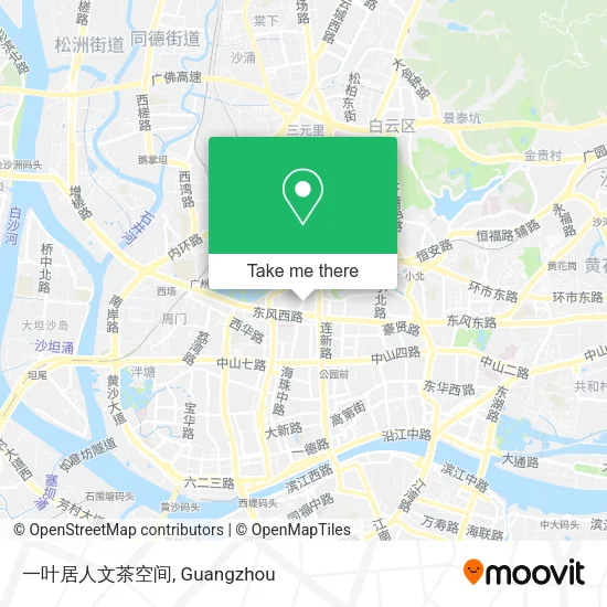 一叶居人文茶空间 map
