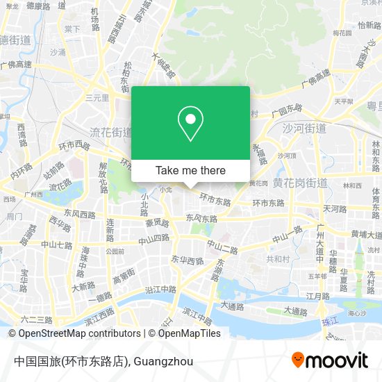 中国国旅(环市东路店) map