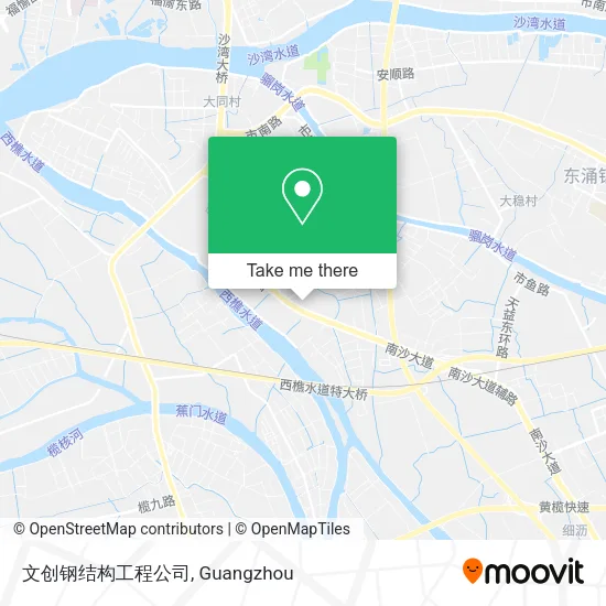 文创钢结构工程公司 map