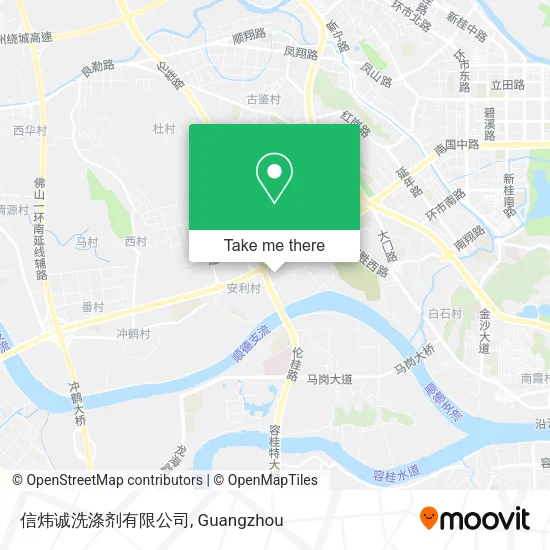 信炜诚洗涤剂有限公司 map