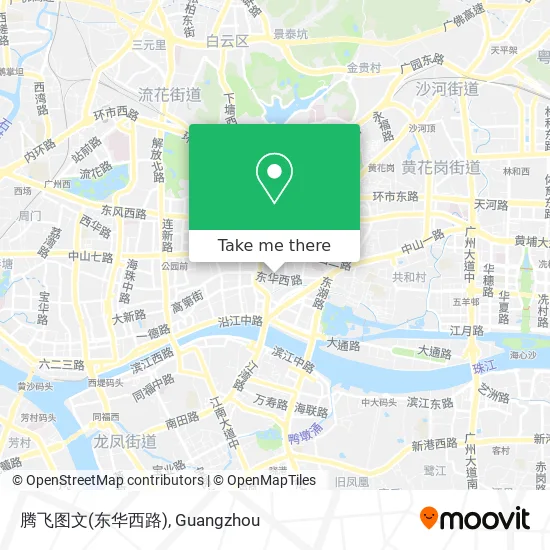 腾飞图文(东华西路) map