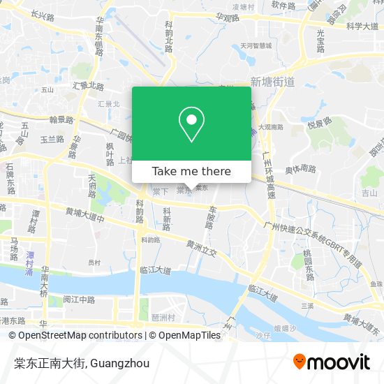 棠东正南大街 map