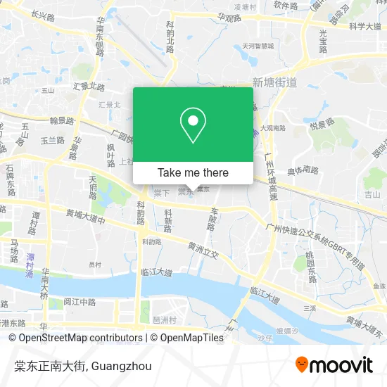 棠东正南大街 map