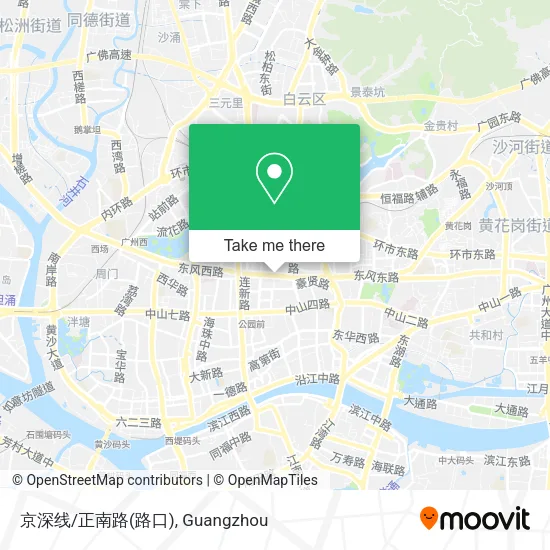 京深线/正南路(路口) map