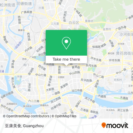至康美食 map