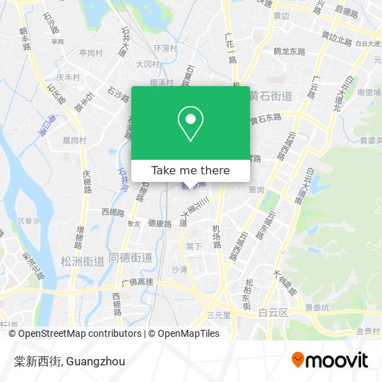 棠新西街 map