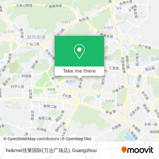 he&mei佳莱国际(万达广场店) map