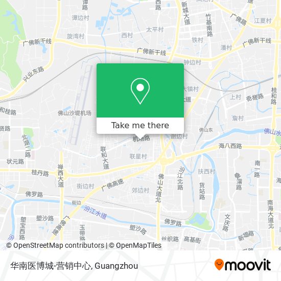 华南医博城-营销中心 map