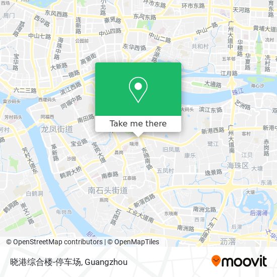 晓港综合楼-停车场 map