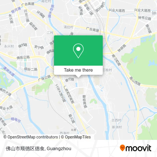 佛山市顺德区德食 map