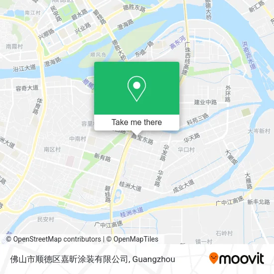 佛山市顺德区嘉昕涂装有限公司 map