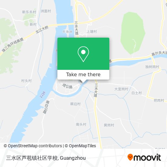 三水区芦苞镇社区学校 map