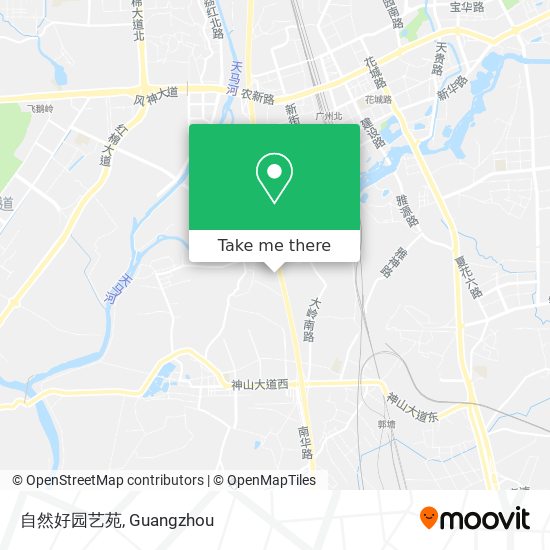 自然好园艺苑 map