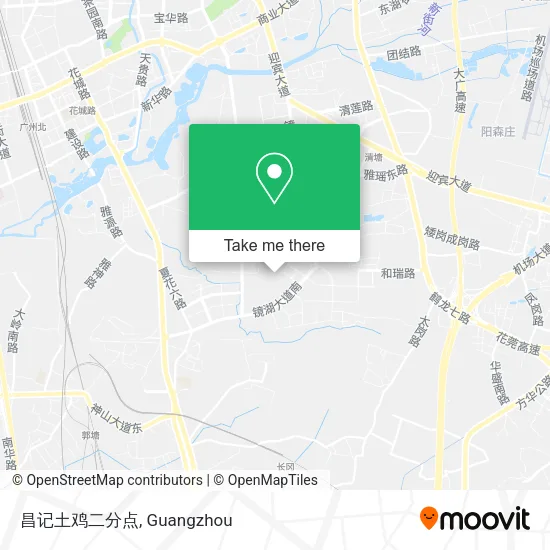 昌记土鸡二分点 map