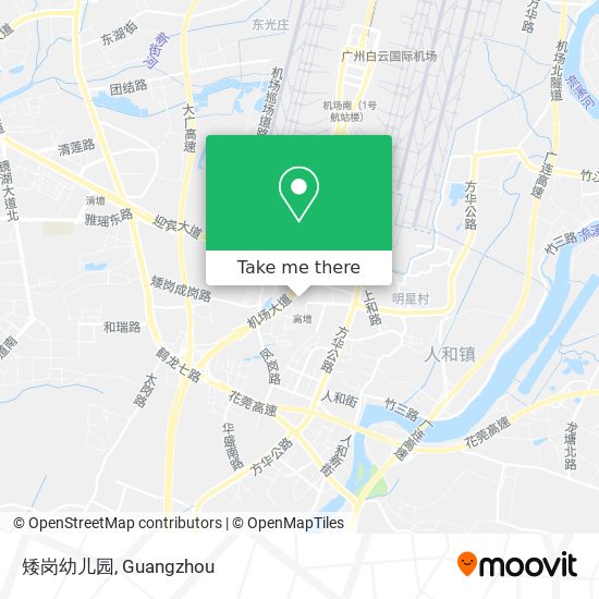 矮岗幼儿园 map