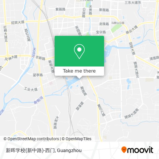 新晖学校(新中路)-西门 map