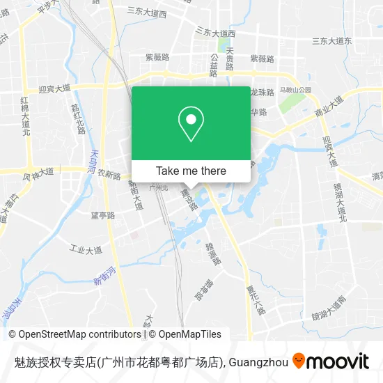 魅族授权专卖店(广州市花都粤都广场店) map