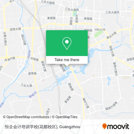 恒企会计培训学校(花都校区) map