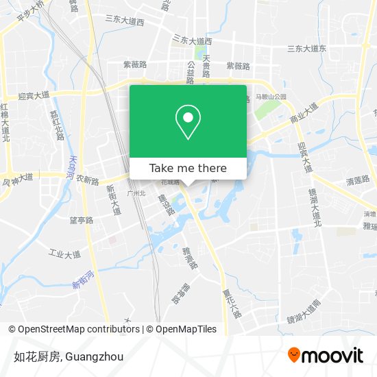 如花厨房 map