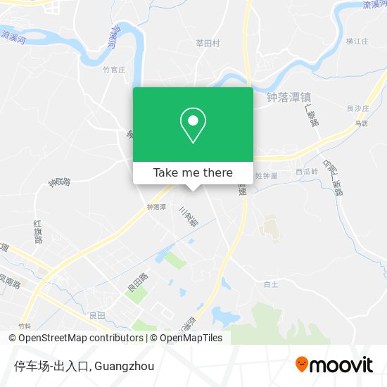 停车场-出入口 map