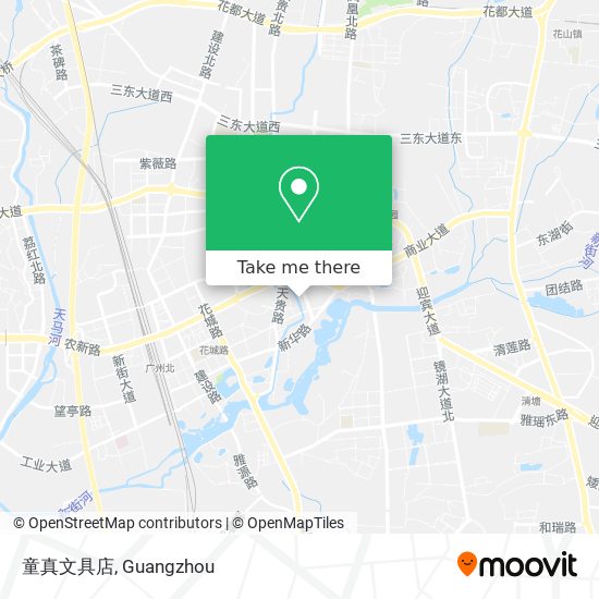 童真文具店 map