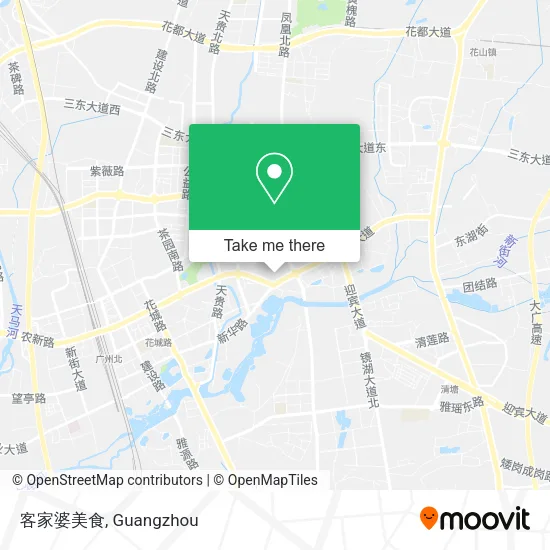 客家婆美食 map