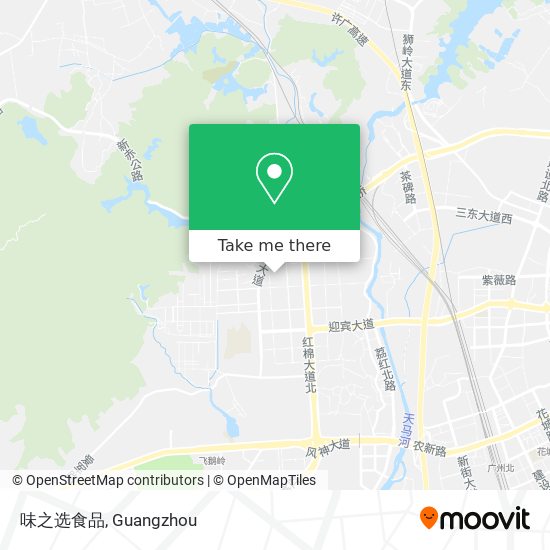 味之选食品 map