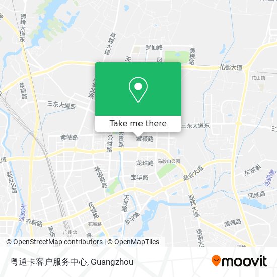 粤通卡客户服务中心 map