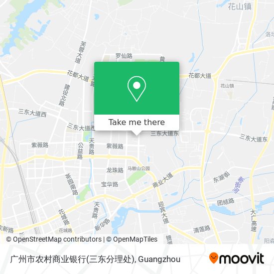 广州市农村商业银行(三东分理处) map