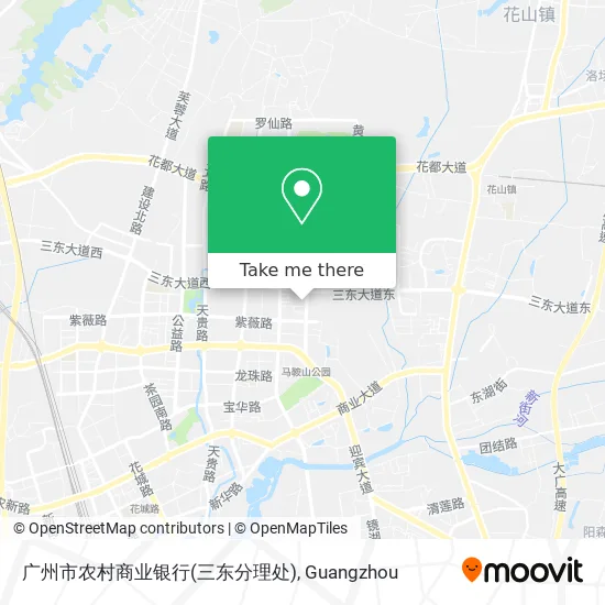 广州市农村商业银行(三东分理处) map